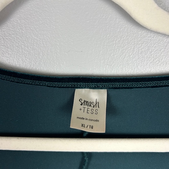 Smash + Tess Emerald Velvet Jumpsuit - Picture 4 of 5